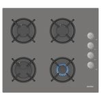 Simfer 3538 4G 60 cm AN Gri Cam Ocak