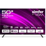 Simfer 50SFSV6B 50 inç 127 Ekran 4K Ultra HD Vidaa LED TV
