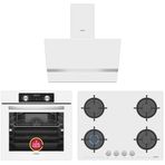 Simfer Air Fry Plus 8212 - 3654 - 8739 Beyaz 3'lü Ankastre Set