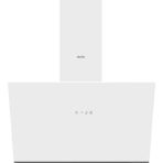 Simfer SD8722 Beyaz 60 cm Eğimli Cam Davlumbaz
