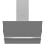 Simfer Sd8740 60 Cm Premium Inox Dekorlu Gri Cam Davlumbaz