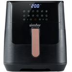 Simfer SK 6704 Air Fry Smart Siyah 8 lt Dijital Fritöz