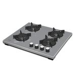 Simfer T3049N Gri 4G Set Üstü Emaye Izgara Cam Ocak