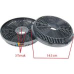 Simfer Uyumlu 8633 Sm Davlumbaz Aspiratör Karbon Filtresi - Adet-Set