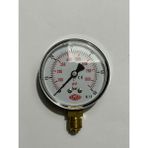Simga Çap Ø40 mm Alttan Bağlantılı Kuru Tip Manometre - 0-60 bar