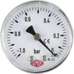 Simga Çap Ø40 mm Arkadan Bağlantılı Kuru Tip Manometre - 0-600 bar