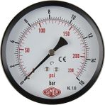 Simga Çap Ø52 mm Arkadan Bağlantılı Kuru Tip Manometre - 0-10 bar