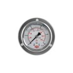 SİMGA Çap Ø52 mm Ön Flanşlı Gliserinli Manometre 0-600 bar
