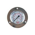 SİMGA Çap Ø52 mm Ön Flanşlı Kuru Tip Manometre 0-400 bar