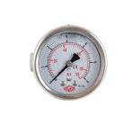 Simga Çap Ø52 mm Pano Tip Gliserinli Manometre - 0-4 bar
