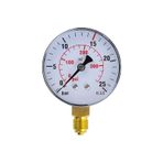 Simga Çap Ø63 mm Alttan Bağlantılı Kuru Tip Manometre - 0-315 bar