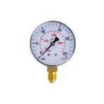 Simga Çap Ø63 mm Alttan Bağlantılı Kuru Tip Manometre - 0-60 bar