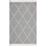 Simi Vadisi Gri Geometrik Modern Geometrik Etnik Desenli Boho Makinada Yıkanabilir Hav Toz Vermez Leke Tutmaz Kaymaz Taban Dijital Makine Baskı Halı Oturma Odası Salon Yolluk Koridor Mutfak Halısı