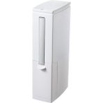 Simicg Banyo Çöp Kovası Tuvalet Fırçası Seti (Yurt Dışından) - Beyaz - 41.5*20*11 cm