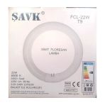 Simit Floresan Ampul 22W T9 Beyaz 865 Özel Ampul Serisi