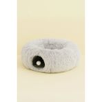 Simit Peluş Kedi Tüneli - Peluş Kedi Yatağı