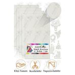 Simli Karton A3 30x40 cm 5 li 1 Paket Simli Fon Kartonu Parıltılı Kağıt Anasınıfı Kreş Etkinlik Proje Dekoratif