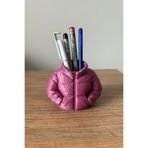 Simli Mor Puffer Mont Kalemlik SMPMK