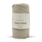 Simli Polyester Makrome İpi 3 mm 250 Gr Supla Ip ve Çanta İpliği