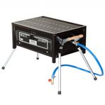 Simline Lav Taşlı Cam Fırınlı Tüplü Mangal