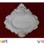 Simo Silikon Kapı Süsü Welcome Sabun ve Kokulu Taş Kalıbı
