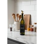 Simona Home 750ml Limon Suyu Şişesi Cam Limon Suyu Şişesi Altın Başlıklı 750 ml Limon Sosu & Sosluk