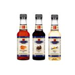 Simonelli 3'lü Kahve Şurup Seti (TOFFEE KARAMEL ÇİKOLATA VANİLYA) Kahve Ve Kokteyl Şurubu 3x250ml