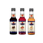 Simonelli 3'lü Şurup Seti (Çikolata + Çilek+ Fındık) Kahve Ve Kokteyl Şurubu 3x250ml