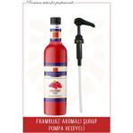 Simonelli Kahve Şurubu Frambuaz Aromalı 70 cl + Pompa - 700 ml