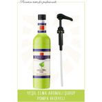 Simonelli Kahve Şurubu Yeşil Elma Aromalı 70 cl + Pompa - Sımonellı - 700 gr