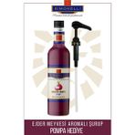 Simonelli Kahve ve Kokteyl Şurubu Ejder Meyvesi Aromalı 700 ml + Pompa Simonelli