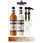 Simonelli Kahve Ve Kokteyl Şurubu Karamel Aromalı Vanilya Aromalı 700 ml Pompa Hediyeli