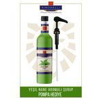 Simonelli Kahve Ve Kokteyl Şurubu Yeşil Nane Aromalı 700 ml Pompa Hediyeli