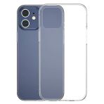 Simple Case İphone 12 Mini 5.4 İnce Silikon Şeffaf Kılıf-(5775)