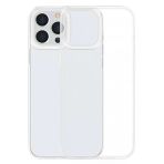Simple Case Iphone 13 İnce Silikon Şeffaf Kılıf-(5775)
