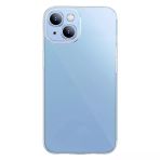 Simple Case Iphone 14 6.7 Kamera Korumalı İnce Silikon Şeffaf Kılıf-(5775)