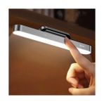 Simple Cordless Magnetic Power Supply With Touch Control LED Reading Desk Lamp (Yurt Dışından) - Gümüş