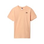 Sımple Dome Tee Kadın T-Shirt - NF0A4T1A Açık Turuncu XL