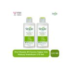 Simple Kind To Skin Suya Dayanıklı Maskarayı Çıkaran Yağsız Makyaj Temizleyicisi 125 ml 2'li Set