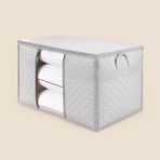 Simple Living Living Pencereli Yastık Hurcu - Gri - 75X40X40 cm