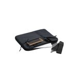 SİMPLE Macbook Air- Pro 13-13.3-14 Inç Darbeye Karşı Korumalı Su Geçirmez Laptop Çantası. Füme (FÜME/Tek Beden)