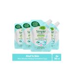 Simple Mini Micellar 4x50 ml Makyaj Temizleme Suyu