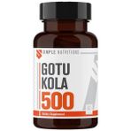 Simple Nutritions Gotu Kola 500 Mg 60 Kapsül - Aromasız