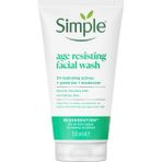 Simple Regeneration Yeşil Çay ve E Vitamini ile Yaşlanma Karşıtı Yüz Yıkama Jeli 150 ml 2'li Set