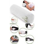 Simple. The Pillow Visco Ortopedik Çok Amaçlı Silindir Yastık Memory Foam Boyun Yastığı Bel Boyun Bacak İçin Yastık