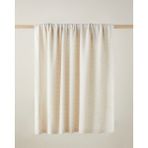 Simple White Koltuk Şalı 130X170 cm Ekru