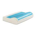 SimpleThePillow Jelli Boyun Destekli Visco Yastık Boyun Fıtığı Boyun Düzleşmesi Boyun İçin Ortopedik Boyun Yastığı 51*37*11*7