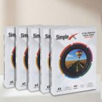 SİMPLEX 15X21 cm (A5) Parlak 5'li Fotoğraf Kağıdı 270 gr - 500 Adet - A5 Parlak (15x21cm)
