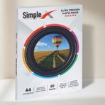 SİMPLEX 20X30 cm (A4) Parlak Fotoğraf Kağıdı 270 gr - 50 Adet - A4 20x30cm