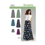 Simplicity US1069D5 Kadın Pantolonu, Şort ve Maksi Etekler için Kesim Deseni, Kod 1069, Beden 4-12